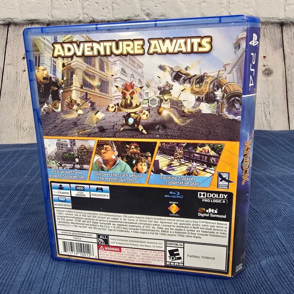 Sony knack playstation